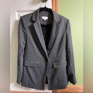 New Loft blazer size 0 gray